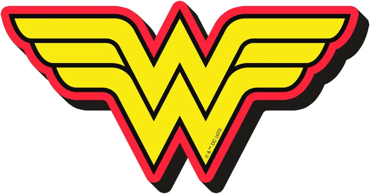 Figurine DC Comics wonder woman logo funky chunky magnet